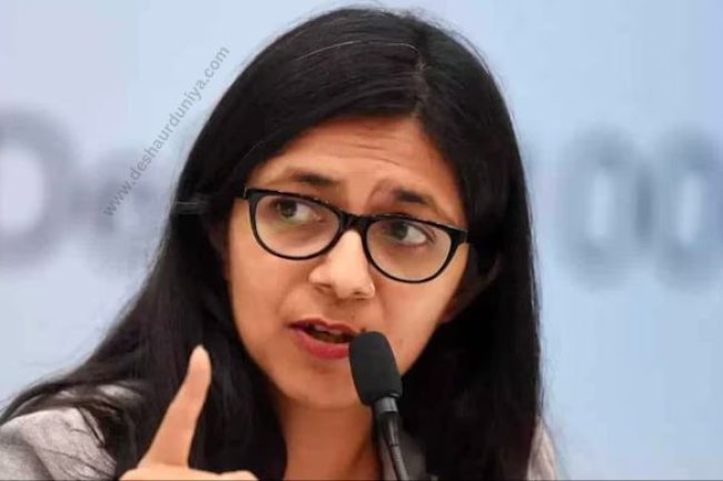 AAP MP Swati Maliwal was visited in New Delhi by Aam Aadmi Party leader Sanjay Singh