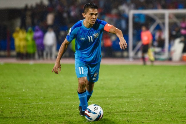 Watch Indian Football Legend Sunil Chhetri's Final Match Live