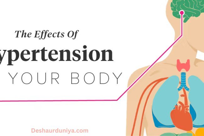 Impact Of Hypertension On The Body: reasons