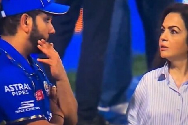 Shocking! What is Nita Ambani Saying to Rohit Sharma After MI's Defeat?