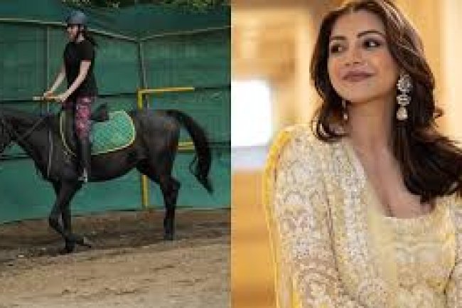 Kajal Aggarwal Shares Painful Horse Riding Journey Two Months Postpartum