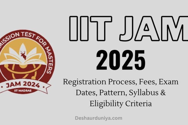 IIT Delhi to Conduct JAM 2025 for Admission to Masters Programs