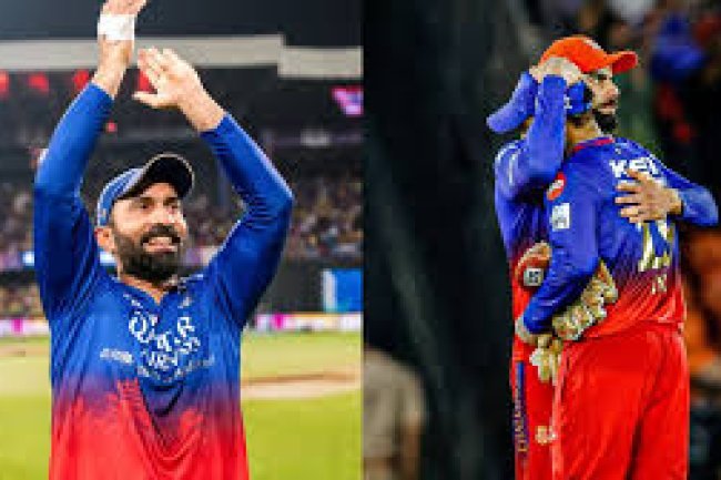 "Dinesh Karthik Fights Back Tears: Emotional IPL Farewell"