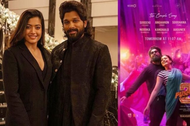Rashmika Mandanna, Allu Arjun Shine Bright in Pushpa 2 Song Sooseki BTS!