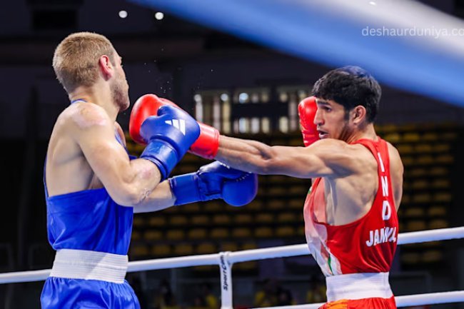 India’s Nishant Dev, Sachin Siwach Punch Their Way Into Pre-Quarterfinals in World Olympic Boxing Qualification Tournament 2024!