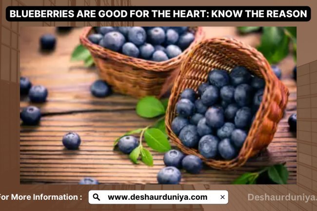 Here's Why Blueberries Are Good For The Heart