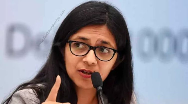 AAP MP Swati Maliwal was visited in New Delhi by Aam Aadmi Party leader Sanjay Singh