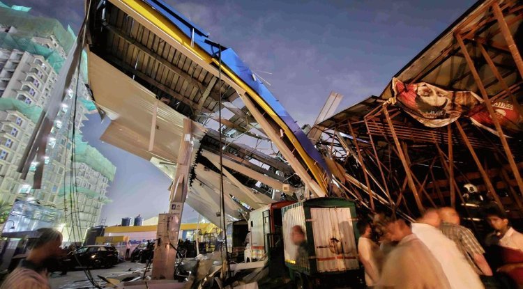Breaking: Mumbai Ghatkopar Hoarding Collapse - Latest Updates Revealed!
