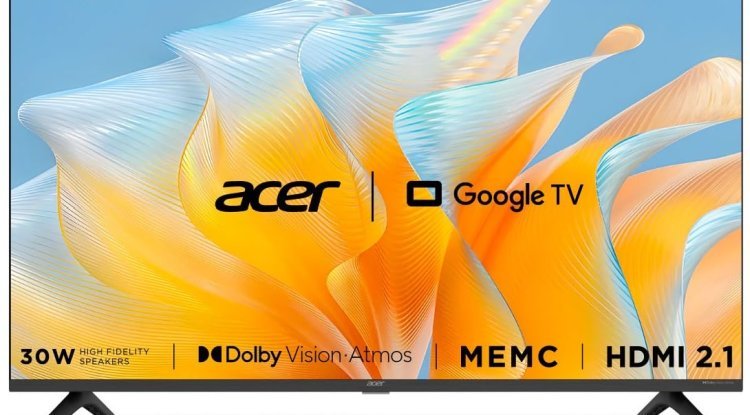 "Acerpure Smart TVs With Google TV, Up to 4K Display Launched in India"