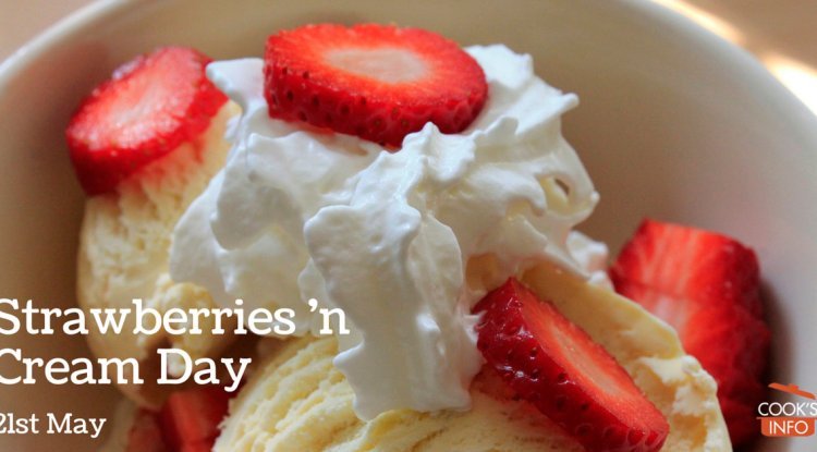 Celebrate National Strawberries and Cream Day !