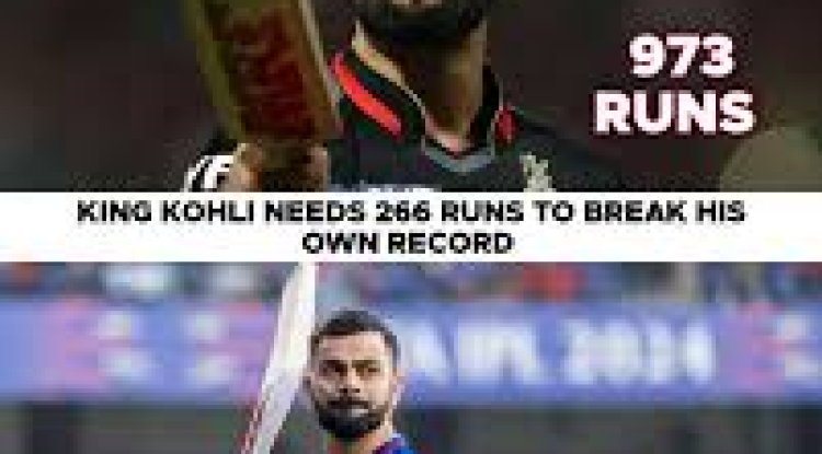 Virat Kohli on the Brink: 266 More Runs to Rewrite IPL History