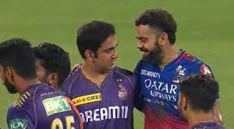 As the KKR mentor's "stocks rise" with the BCCI for the India coach position, Gautam Gambhir and Virat Kohli "sit and sort out issues".