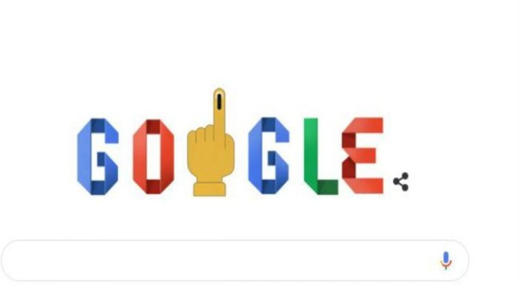 Google Doodle Highlights Lok Sabha Polling Phase 6 with Voting Symbol!