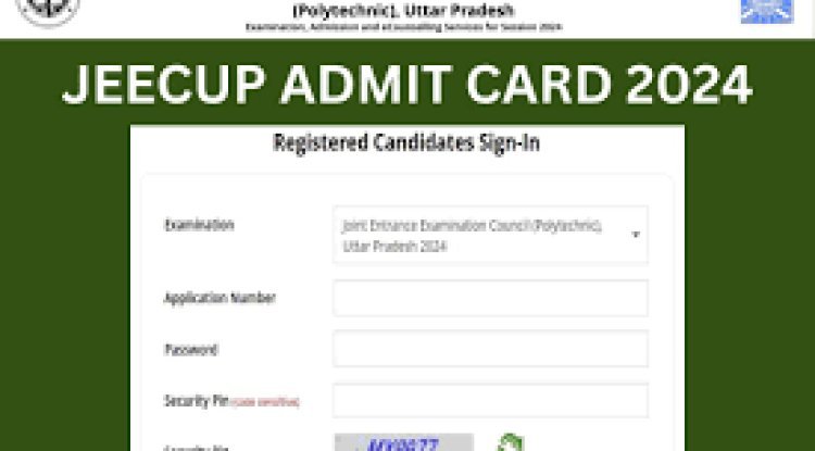 JEECUP Admit Card 2024: Download Link and Courses Offered