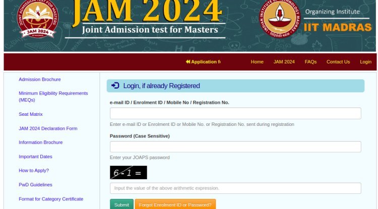 IIT JAM 2024 First Admission List Out; Seat Booking Fee