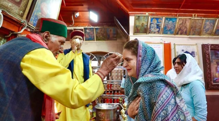 Priyanka Gandhi Visits Jakhu Temple: A Spiritual End to Himachal Campaign