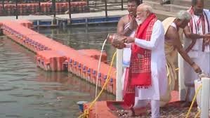 Unseen Moments: PM Modi Prays At Varanasi Ghat