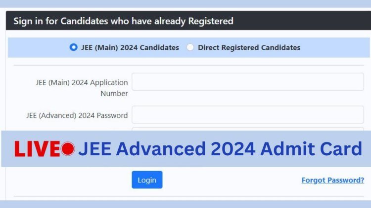 JEE Advanced Admit Card 2024 to be out today. Direct link to download here