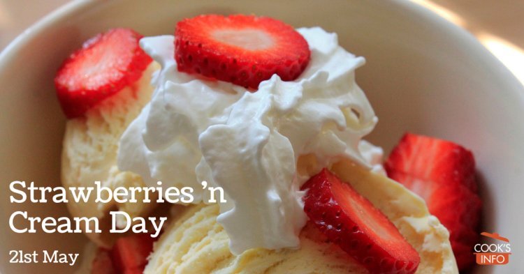 Celebrate National Strawberries and Cream Day !