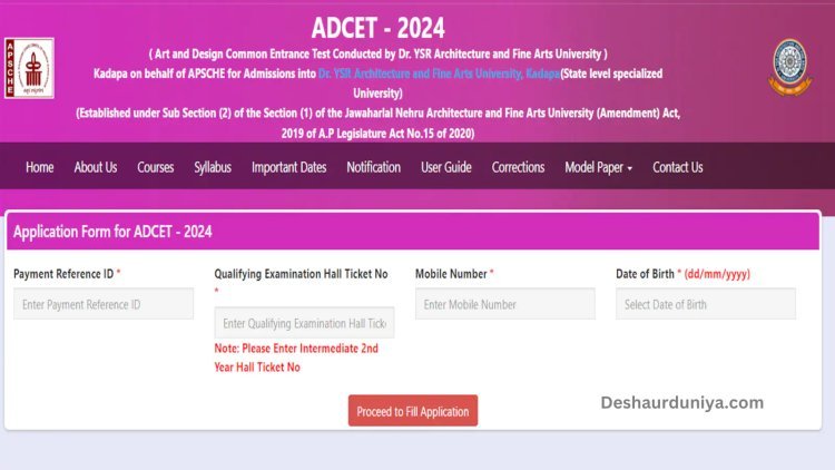 AP ADCET 2024 Registration Begins with a Late Fee:
