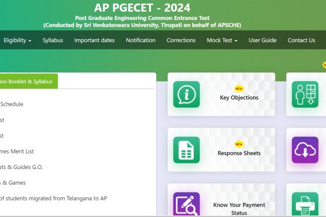 AP PGECET 2024 Answer Key, Response Sheet Out for May 29 Exam; Challenge by Tomorrow
