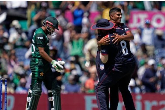 T20 World Cup: USA defeats Pakistan by 5 runs thanks to Saurabh Netravalkar's cool Super Over.