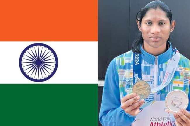 New Record Set by Warangal Girl at World Para Athletics Championship