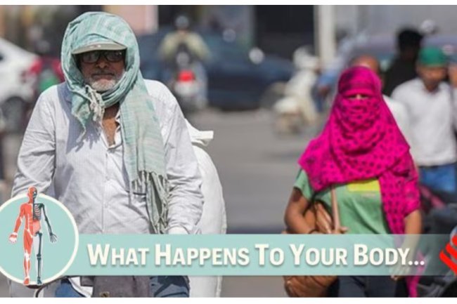 When the temperature exceeds 50°C, your body risks heatstroke, dehydration, and organ failure.