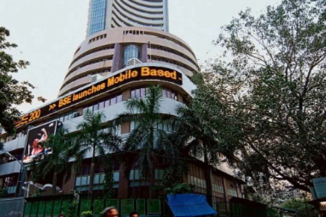Sensex soars over 500 points, and Nifty reaches a record high.
