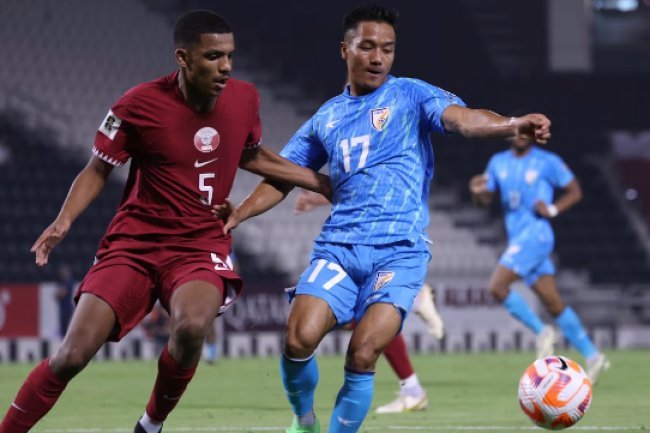 Indian Men's Football Team's World Cup Hopes Crushed by Loss to Second-String Qatar Squad