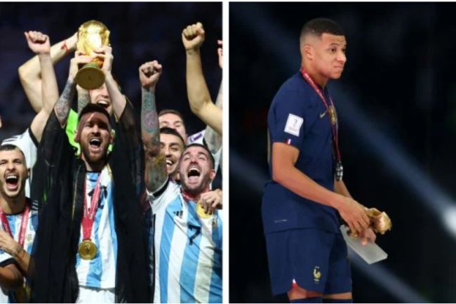 In response to Mbappe's statement that the Euros are harder to win than the World Cup, Lionel Messi