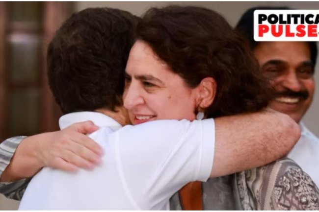Rahul's vote share dropped, but Priyanka's Wayanad debut ensured a Congress win in Kerala.