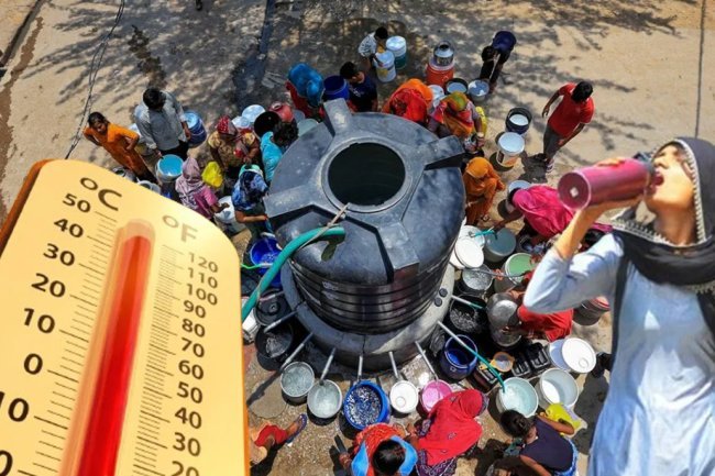 What happened to that city? Thirst on the one hand.. On the other hand, the sun. People who are struggling