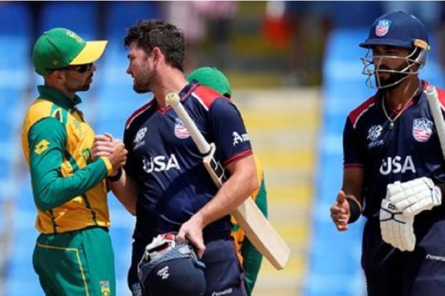 T20 World Cup: Andries Gous, a South African-born player for the USA, scares South Africa