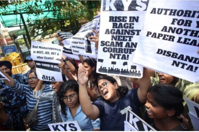 Unease in Sangh, NEET "paper leak," UGC-NET cancellation: ABVP says the government must respond to inquiries from the public
