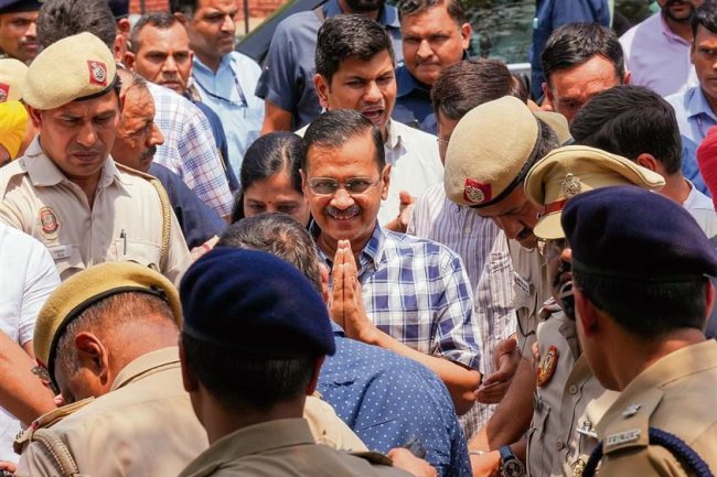 Arvind Kejriwal Is Set to Leave Prison Today, But His Bail Is Challenged by an Agency
