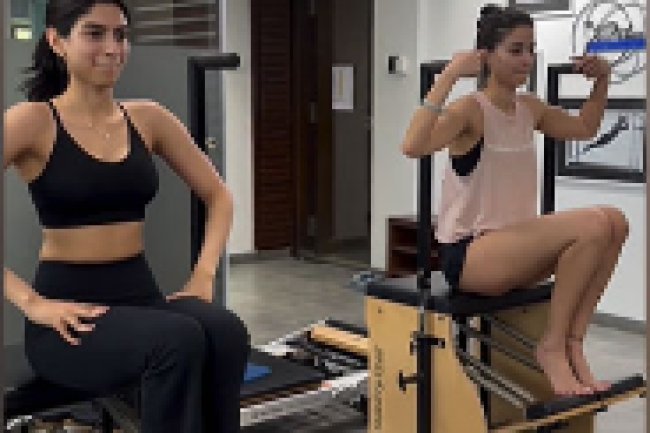 The Pilates Session With Ananya Panday and Khushi Kapoor Isn't Just "Fun and Games"