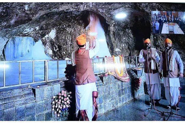 Plans for security were intensified in advance of the Amarnath Yatra.