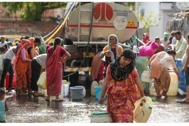 Water scarcity may harm India's credit health, says Moody's.
