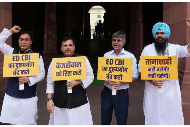 Opposition outcry over NEET row adjourns Rajya Sabha till midday.