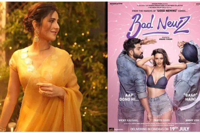 Katrina Kaif is eager to see Vicky Kaushal's oddball movie "Bad Newz."