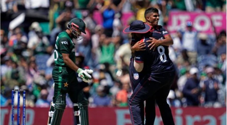 T20 World Cup: USA defeats Pakistan by 5 runs thanks to Saurabh Netravalkar's cool Super Over.