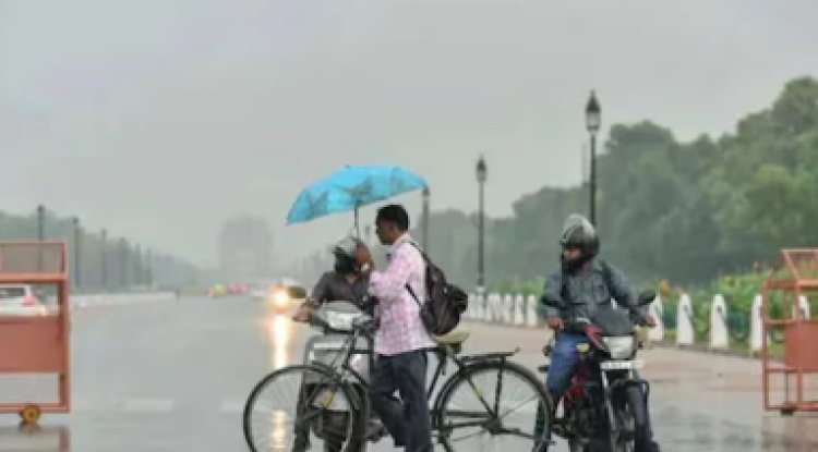 Today's weather in Delhi is expected to be cool with light rains, according to the IMD.