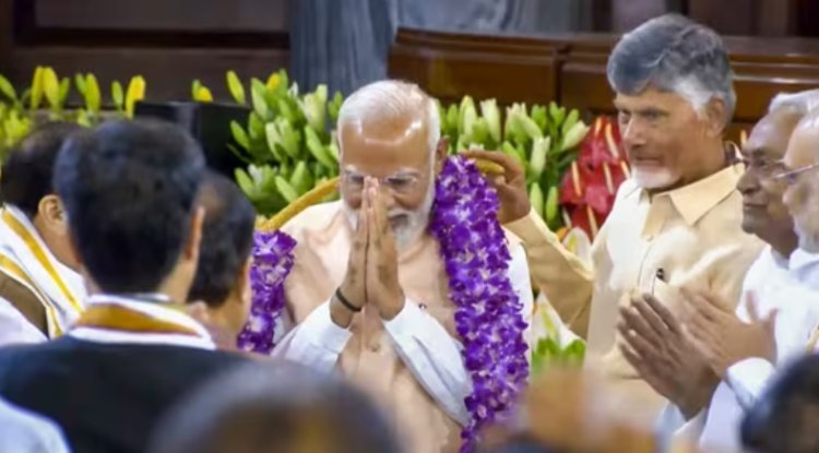 The leader of the NDA is Narendra Modi. What comes next in the establishment of the government?