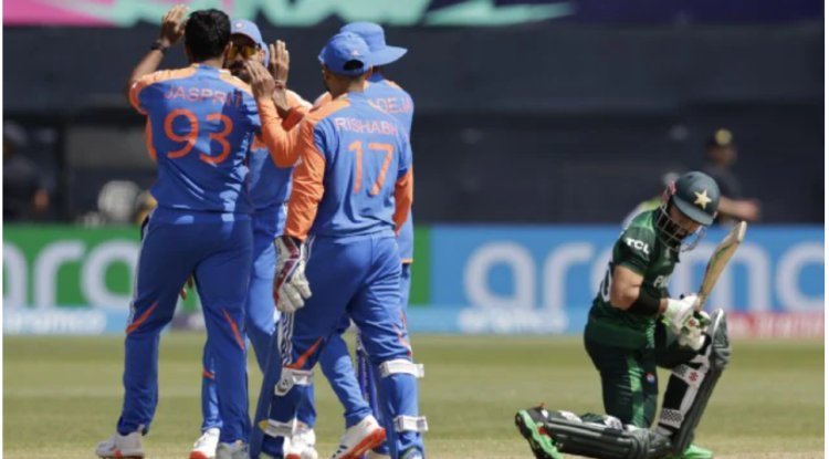 IND vs. PAK, T20 World Cup: India writes an incredible comeback in New York thanks to Bumrah's dismissal of Rizwan.