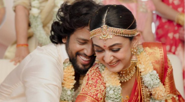 See the photos as Aishwarya Arjun marries Umapathy Ramaiah in Chennai.