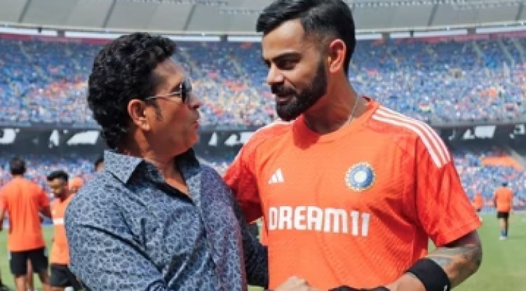 Virat Kohli, who opened with two poor scores, faces Sachin Tendulkar in T20 World Cup.