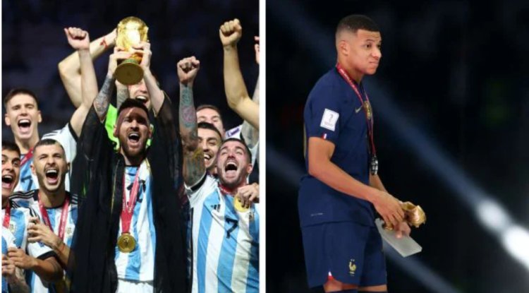 In response to Mbappe's statement that the Euros are harder to win than the World Cup, Lionel Messi