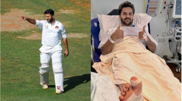 India's Shardul Thakur, a pacer, had successful foot surgery in London.