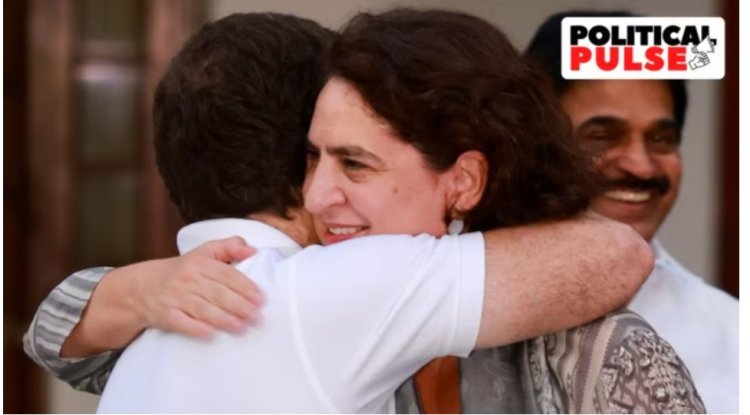 Rahul's vote share dropped, but Priyanka's Wayanad debut ensured a Congress win in Kerala.